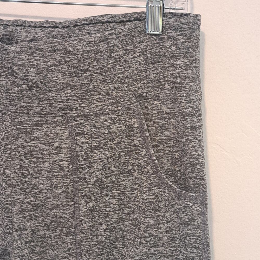 Justice Active Girl's Plus 20/22 Gray Logo Leggings - Picture 4 of 6
